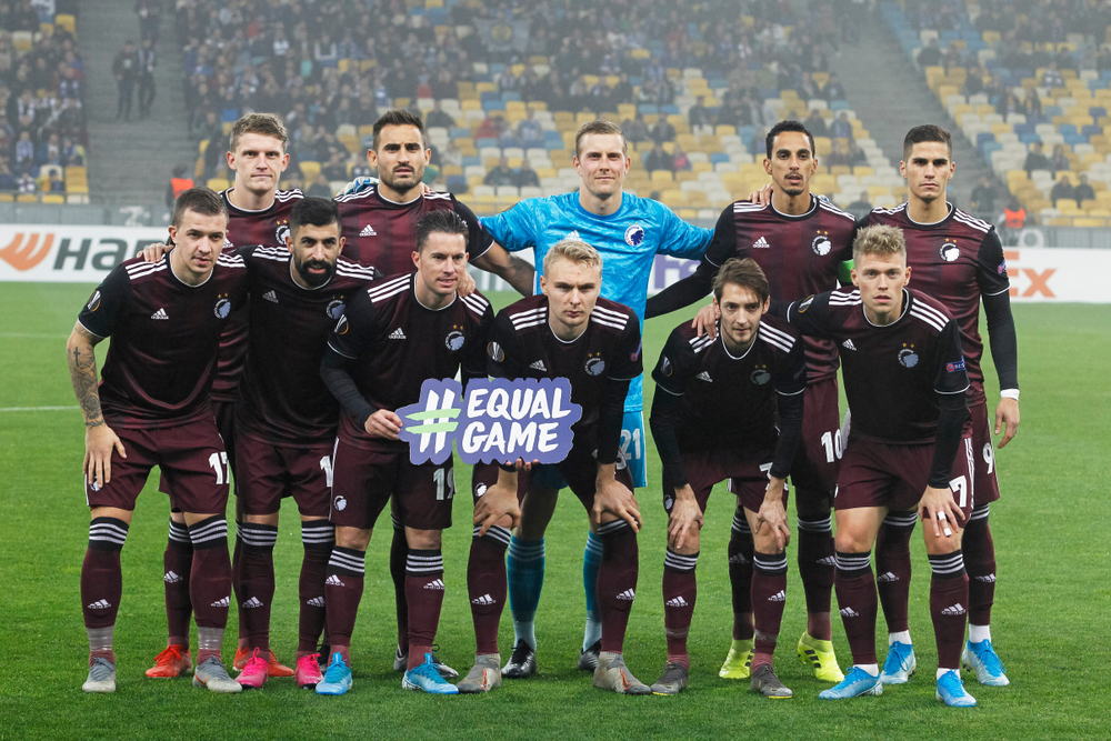 Fc,Copenhagen,Players,Pose,During,Uefa,Europa,League,Footbal,Match