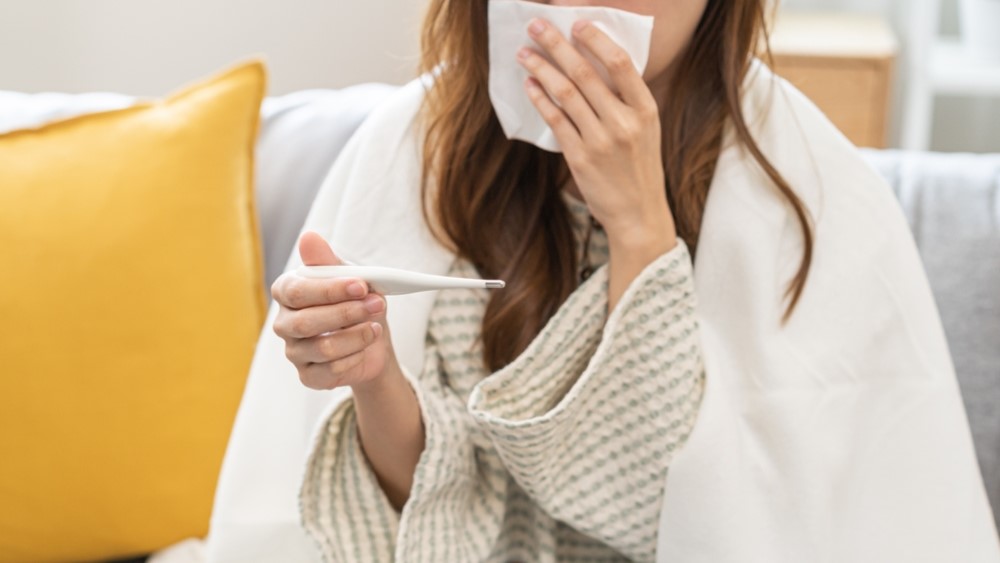 snotty, sick, fever, cold