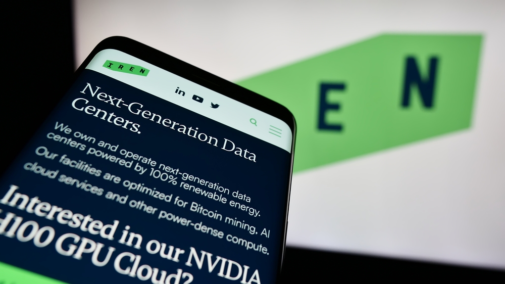 Australian Bitcoin mining company Iris Energy Ltd. (IREN)