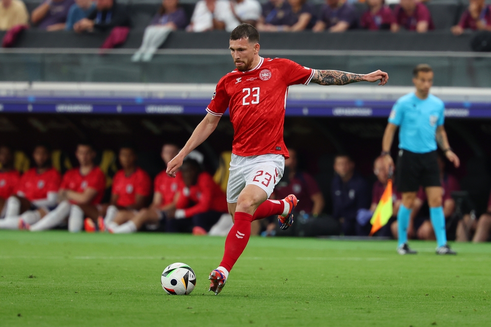 Frankfurt,,Germany,-,June,20,,2024:,Pierre-emile,Hojbjerg,Pictured,During