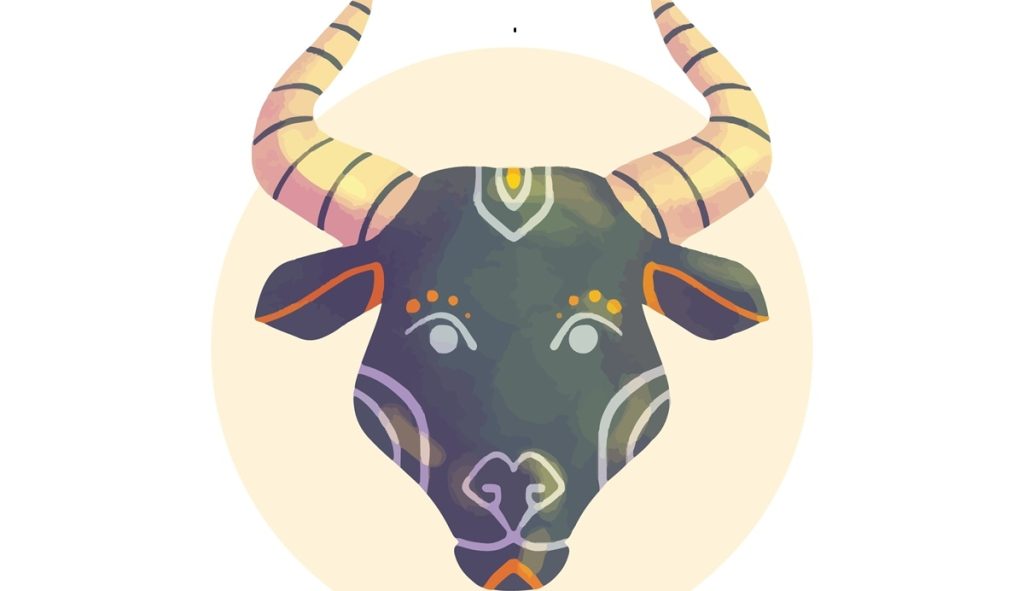 Hand,Painted,Zodiac,Symbols,Signs, Taurus