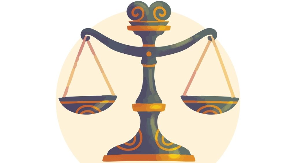 Hand,Painted,Zodiac,Symbols,Signs, Libra