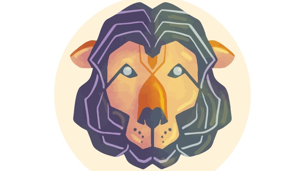 Hand,Painted,Zodiac,Symbols,Signs, Leo