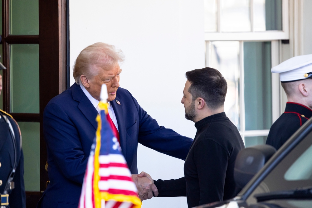 Trump and Zelenskyj