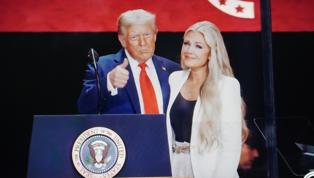 Donald,Trump,And,Erika Kirk