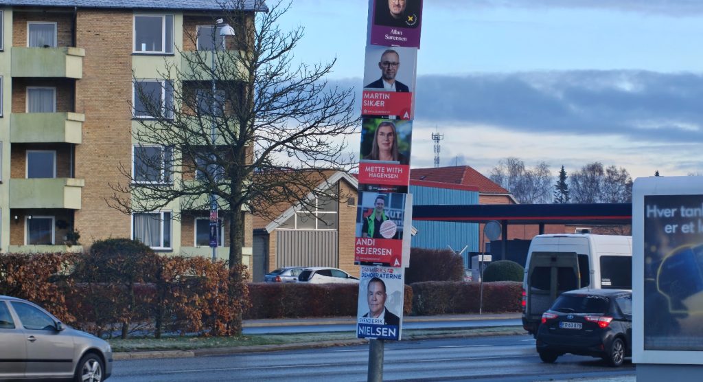 Valgplakater kommunalvalget