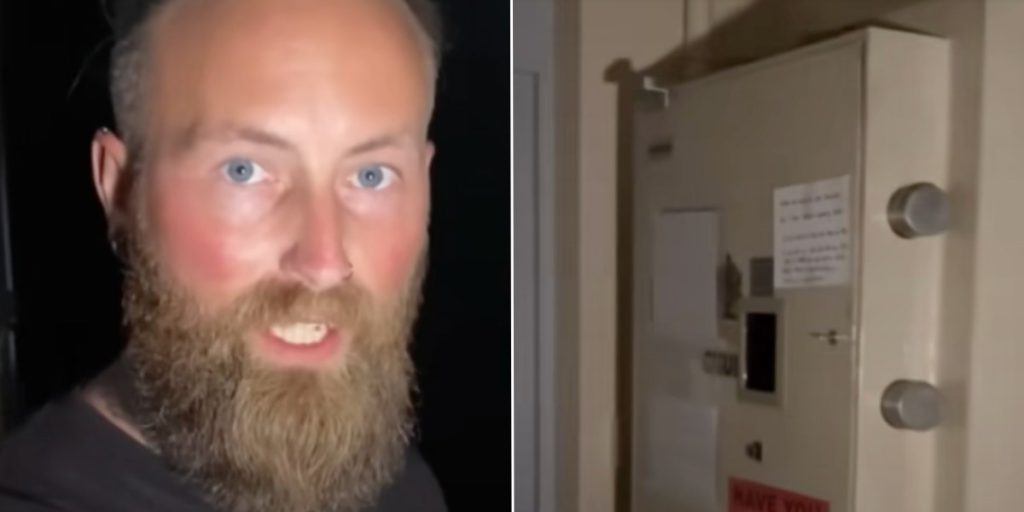 Mand besøger forladt bank – og er i chok over, hvad han finder der