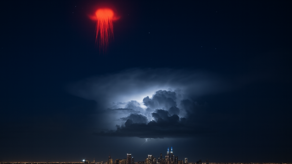 Folk frygter ‘røde vandmænd’ på himlen: Nu giver NASA forklaring