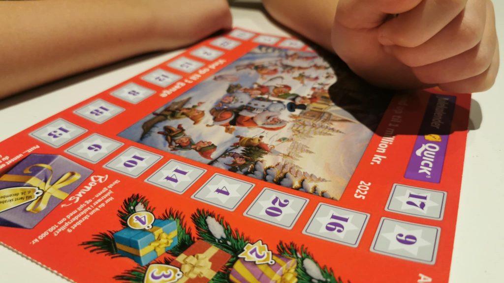 Danske Spil med nyt til alle der har den røde juleskrabekalender: Det er ikke som før