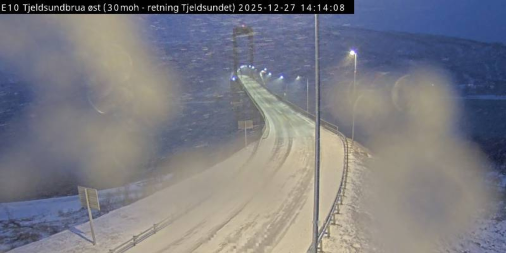 Advarer mot farlige forhold på veiene i nord