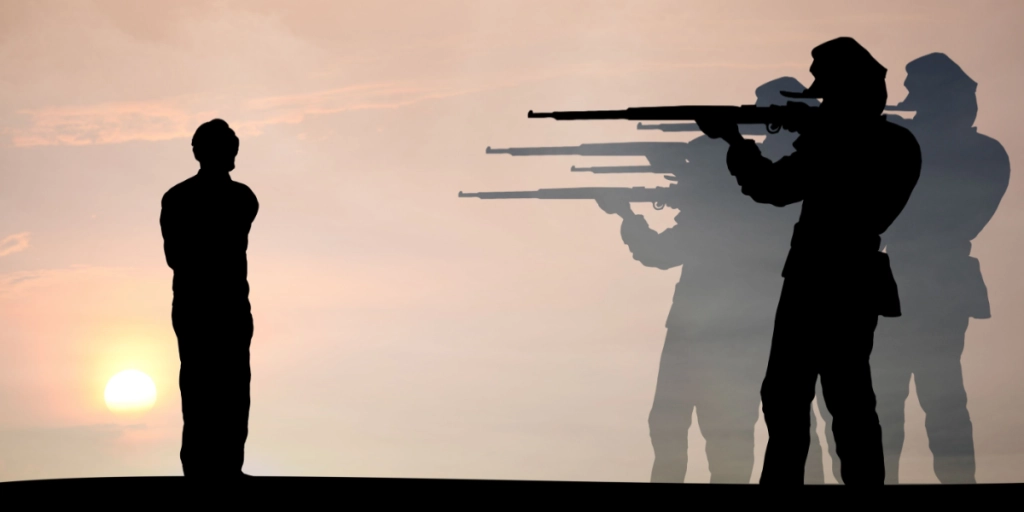 Firing squad, excecution