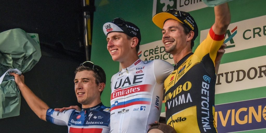 Tadej Pogacar, Primoz Roglic