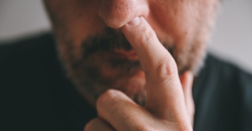 Nose picking, peta näsan