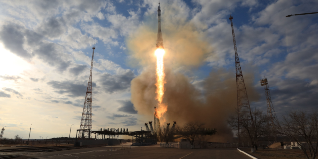 Baikonur Cosmodrome. Kazakhstan