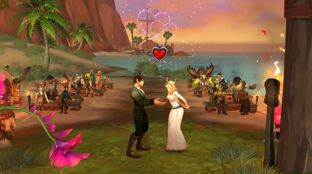 World of Warcraft fans spot possible hint at player weddings
