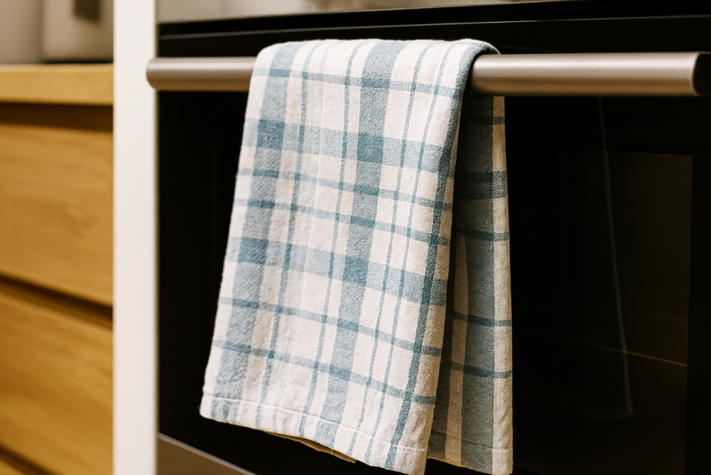 Viskestykke på ovn, ovn