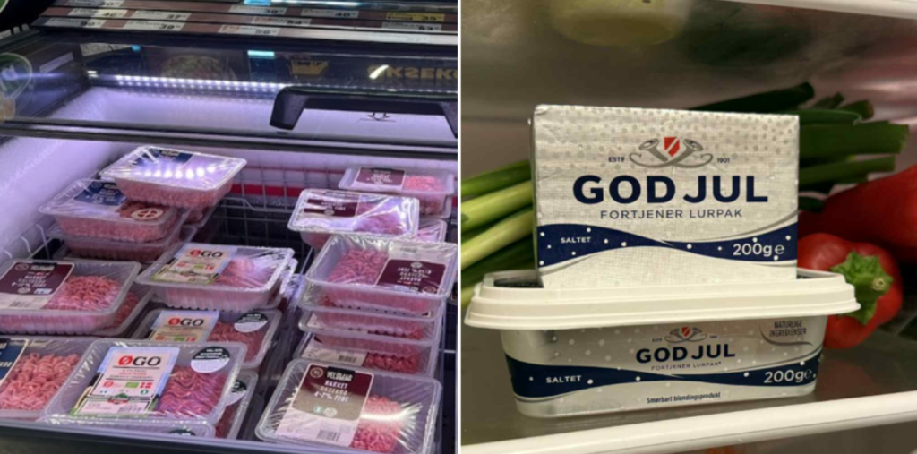 oksekød lurpak smør