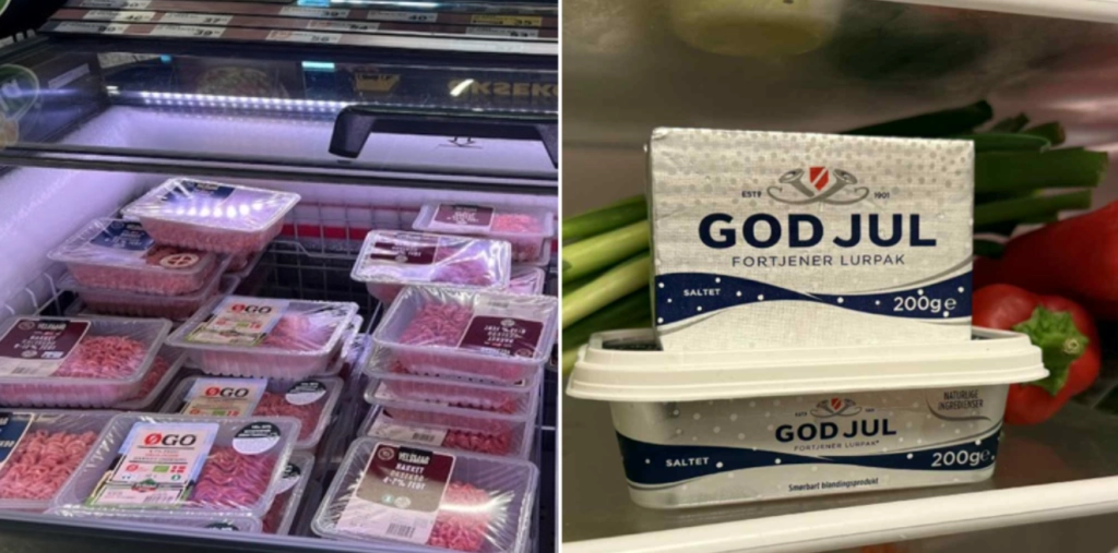 oksekød lurpak smør