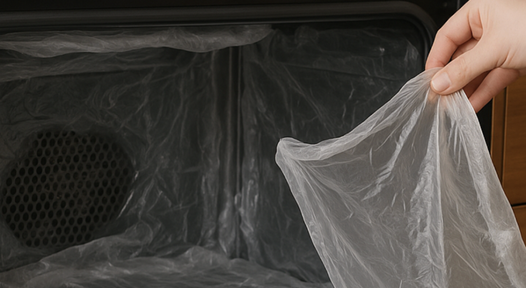 Lägg plastpåsar i ugnen och vänta i 2 timmar: När du tar ut dem kommer du knappt att tro dina ögon