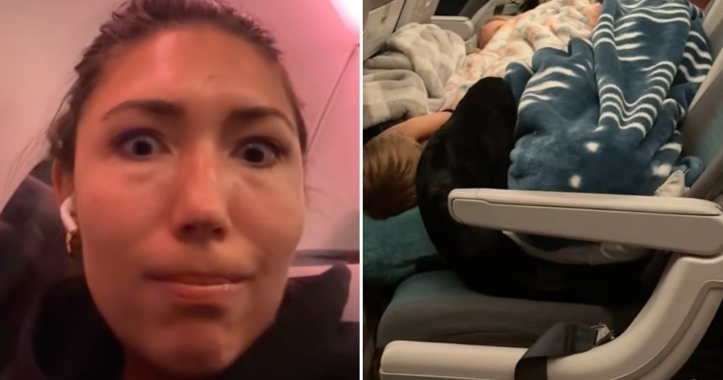 Kvinde bliver jaloux på flyvetur: Ser børn gøre noget, voksne ikke kan