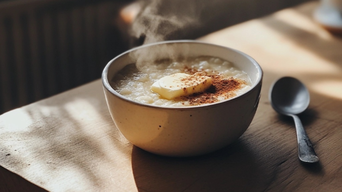 Så gör man risgrynsgröt i Italien. Många menar att den smakar ännu bättre än vår.