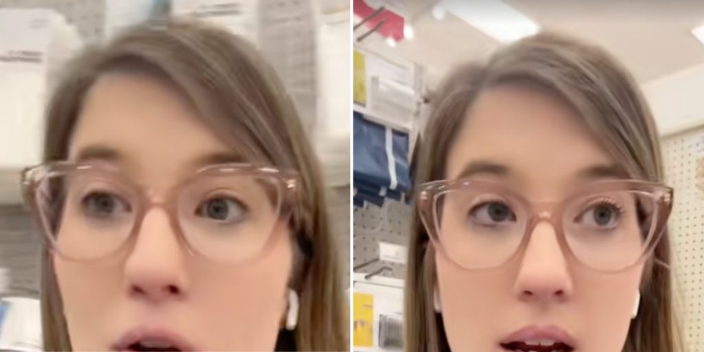 Kvinde bliver spurgt om gaveidé i butik: Var ikke forberedt på, hvad hun så hører