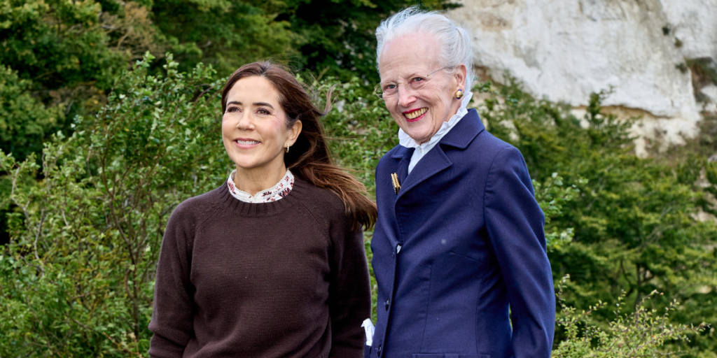 Ét spørgsmål fik straks dronning Margrethe og Mary til at tie stille