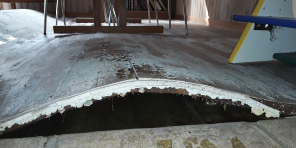 Frostskade, sommerhus