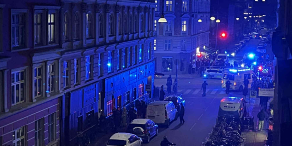 Al trafik lukket: Stor eksplosion i København