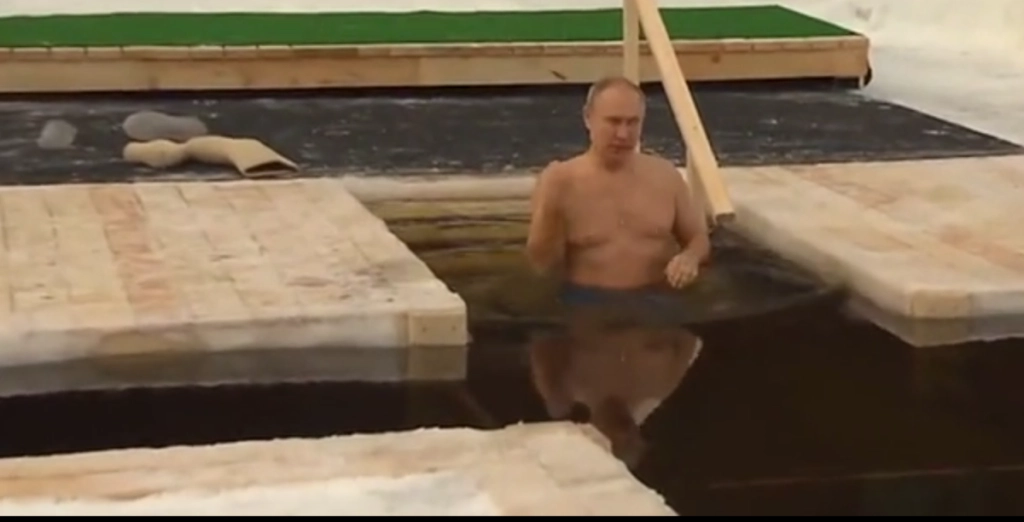 Putin cold plunge