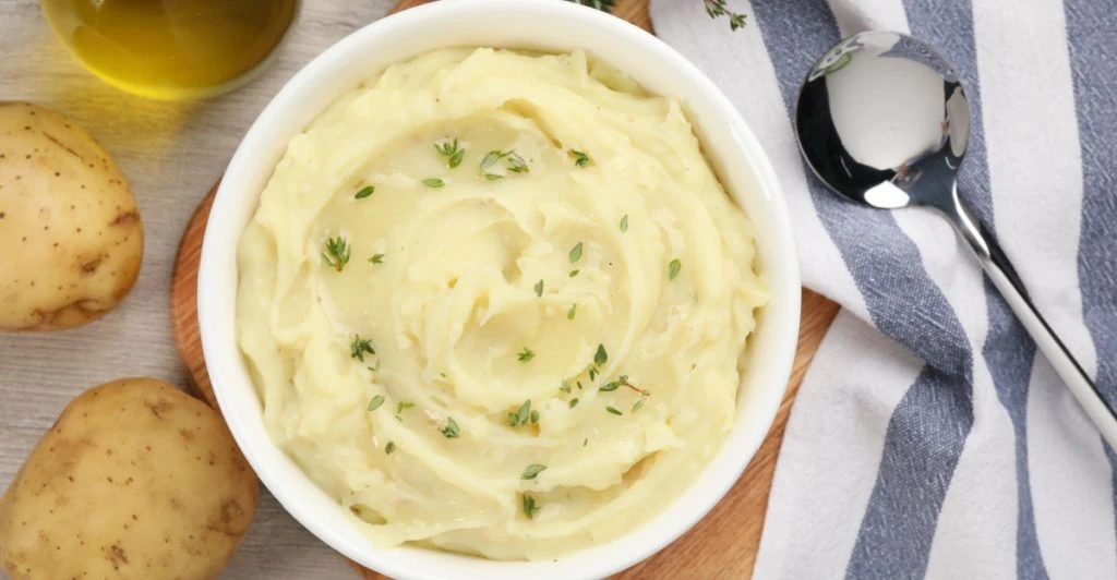 Mashed potatoes, kartoffelmos