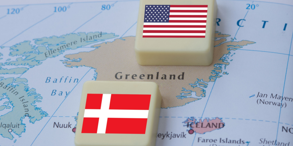 Denmark, USA, Greenland