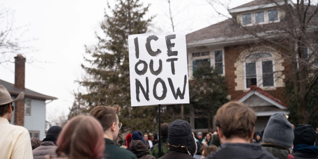 Minnesota, ICE, protest