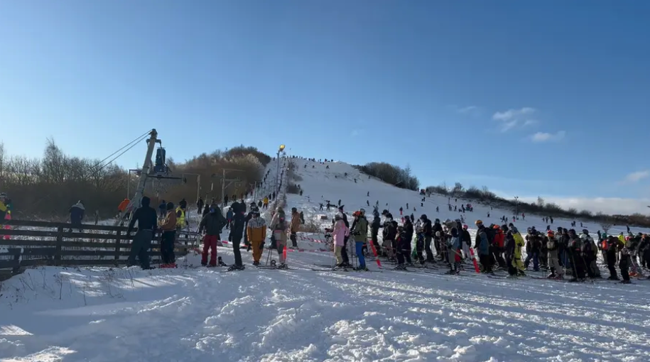 Det danske vintervejr får dansk skicenter til at slå alle rekorder