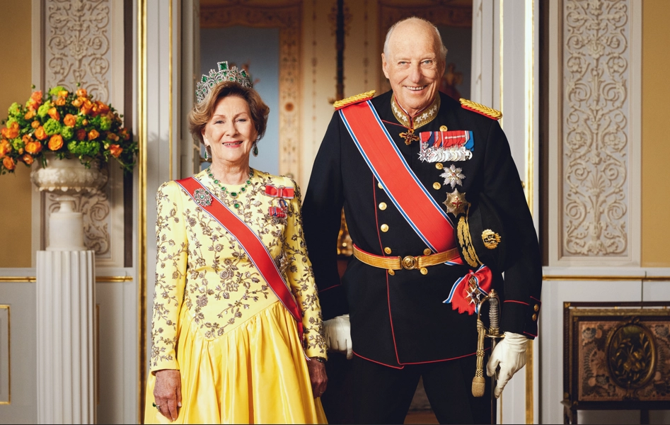 Det norske kongeparet, kongefamilien, kong Harald, Dronning Sonja, Norwegian regents king and queen, royal family of Norway