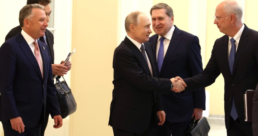 Vladimir Putin, Steve Witkoff, Kirill Dmitriev