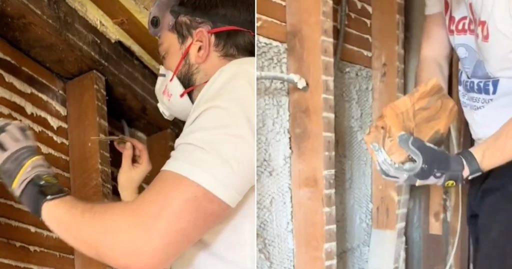 Par renoverer gammelt hus: Så finder de skjult skat bag væggene