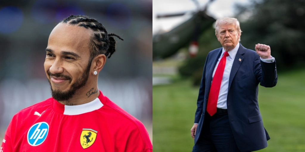 Lewis Hamilton dybt uenig med Donald Trump: “Jeg er virkelig så inspireret”