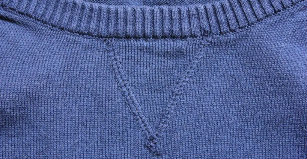 sweatshirt V insert, jumper