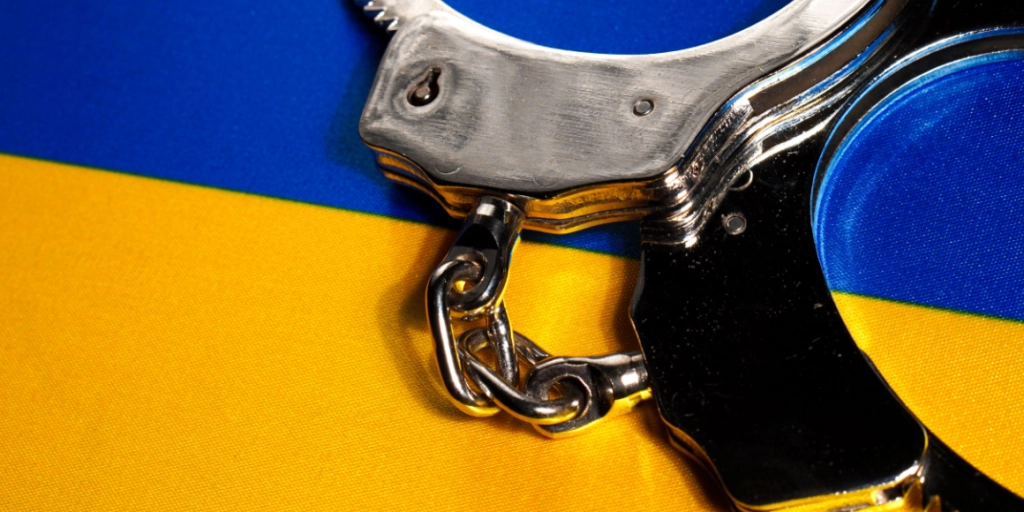 Ukraine, handcuffs, justice