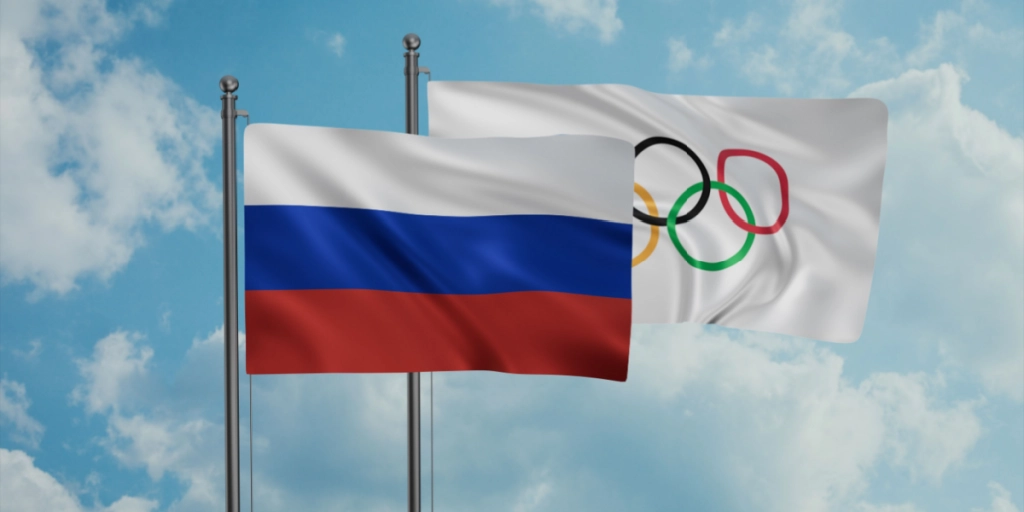 Russia, Olympics, flags