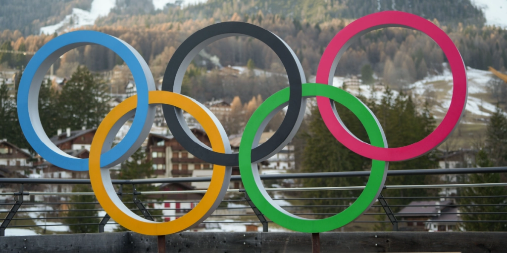 Winter Olympics, rings, Cortina, 2026