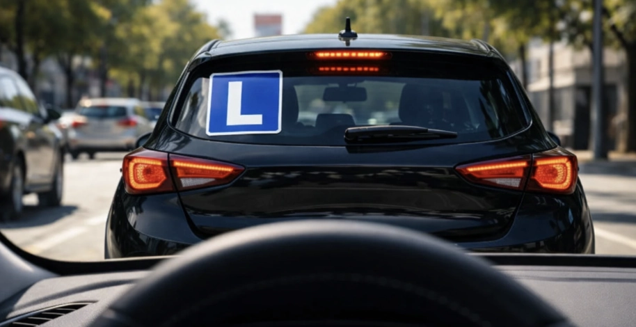 Kanske har du sett symbolen på bakluckan på en bil: Den har en särskild betydelse