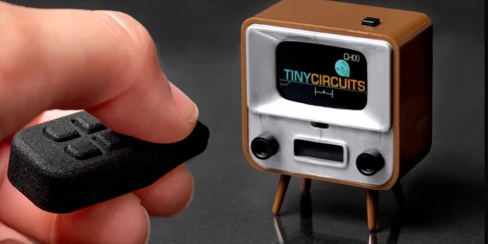 The World’s Smallest Working TV Is Smaller Than a Matchbox