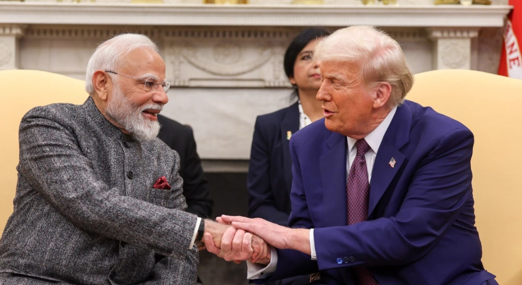 Donald Trump, Narendra Modi