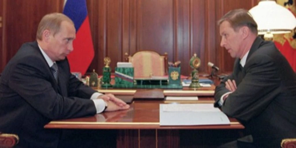 Vladimir_Putin and Sergei Ivanov