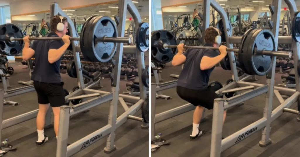 Mand deler træningsfremskridt i familiechat: Svigerforældrenes svar overrasker