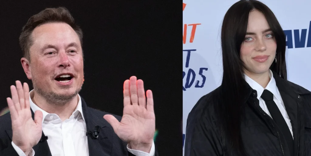 Musks kommentar om Billie Eilish udløste voldsom debat online