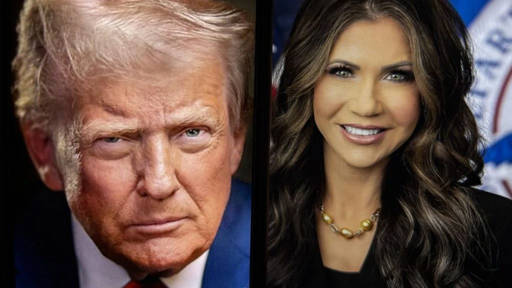 Kristi Noem vows ‘right people’ will vote as Trump fears midterm loss