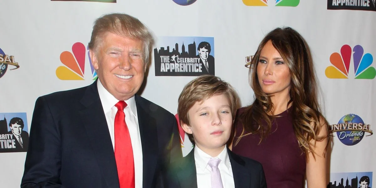 Barron Trump Melania Trump Donald Trump